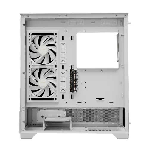 CASE GAMDIAS ATLAS M1 WHITE – MID TOWER| 3 FAN ARGB PWM| FULL WHITE | GPU 410MM